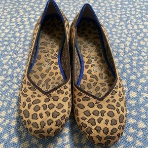 Rothys cheetah print flats